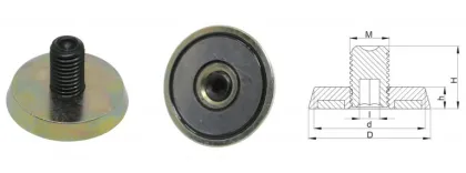 Precast Concrete Framework Socket Magnets