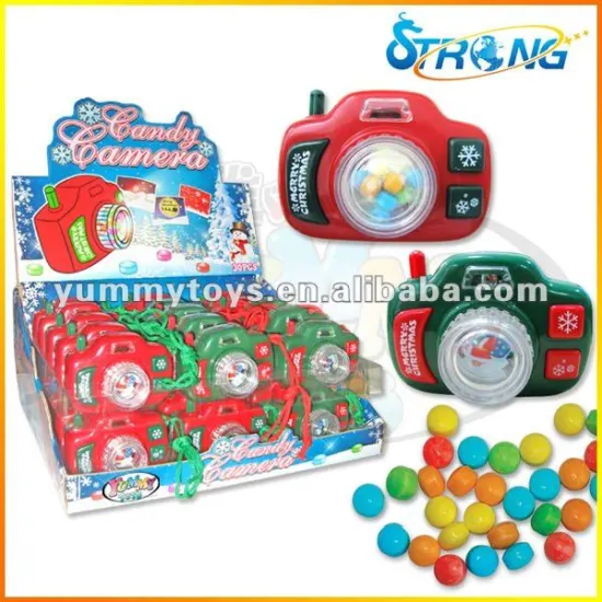 Chirstmas Camera Toy Candy,Kaleidoscop toy