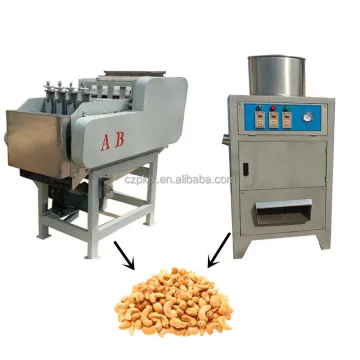 Small Dry Garlic and Nut Peeler: Industrial Cashew Nut Skin Removal Machine