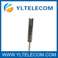 6 Par Fiber Optic Tillbehör Rostfritt stål Telecom Drop Wire Clamps