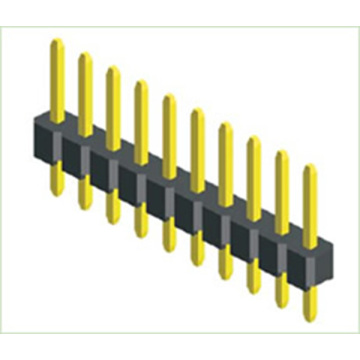 2.54 mm/ 0.1 &quot;El conector del encabezado de tono de cabecera de una sola fila tipo recto PHES01-XXS