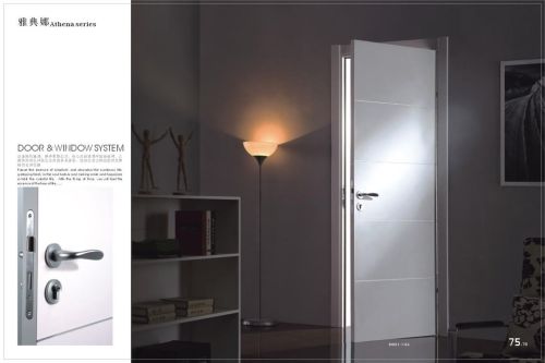 Hs-13 2050*800mm Fir Wooden Side Hinged Doors, Interior Vertical Hinged Door Factory For Bedroom, Office