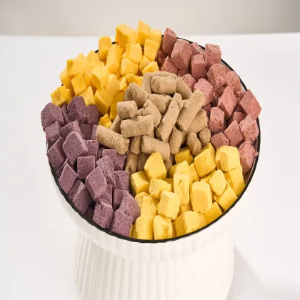 Brand New Floss Filled Donut Multi Freeze Dried Dog Treat: A Delicious Solution for Picky Eaters