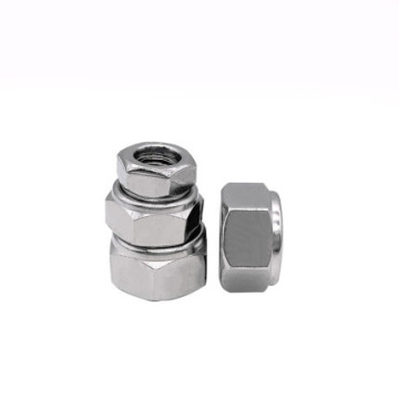 Fasteners All Metal Locknuts Hex Nuts