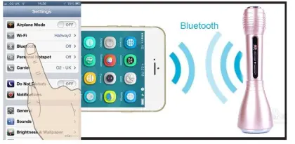 The newest custom creative amplifier wireless microphone speaker for iphone with bluetooth