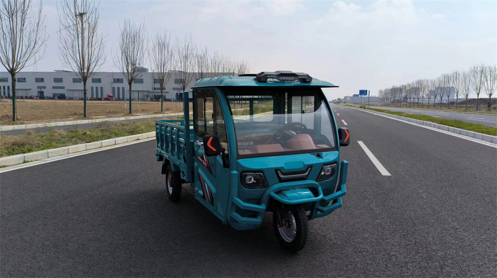 Vacker och hållbar elektrisk trehjuling