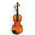 Het säljande kvalitetsproffs Trevlig flammad solid violin
