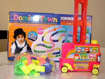 B/O Crash Domino Car