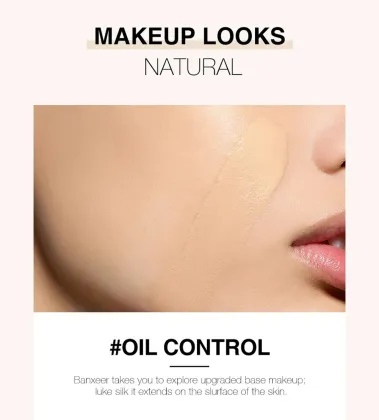 Breathable Liquid Moisturizing Invisible Pores BB Cream Foundation