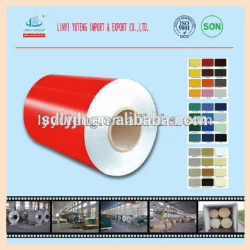 1240mm Pe color coated aluminum coil for building materials