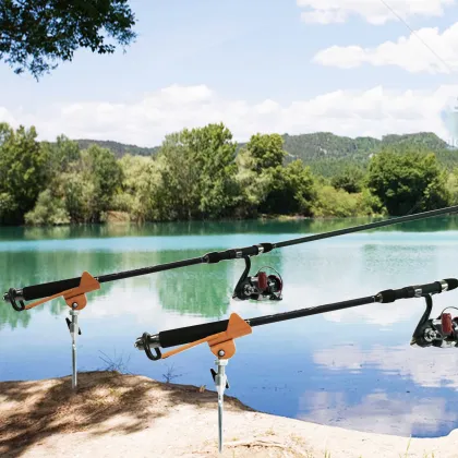 FOYOTO Automatic Stainless Steel Fishing Rod Holder Bracket