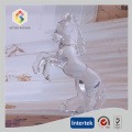 Adornos de vidrio con forma de caballo para la decoración del hogar