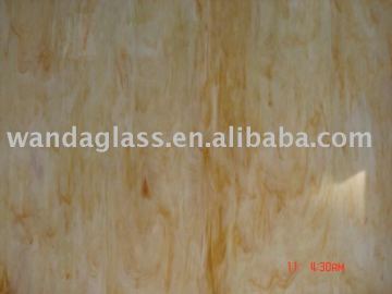 stained glass sheet (glossy tawny)