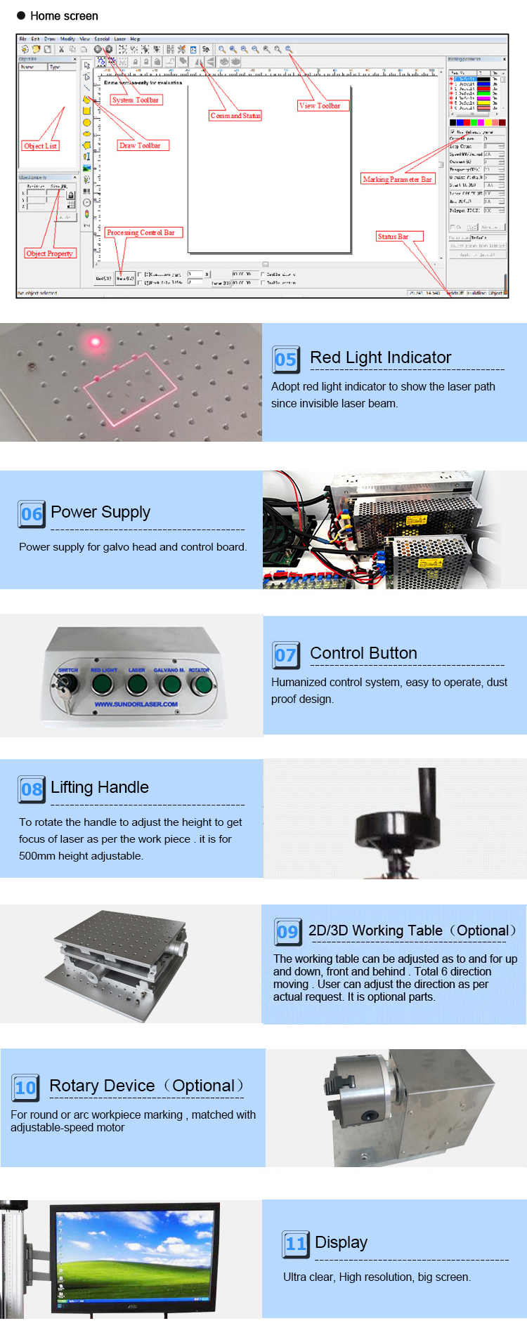 fiber laser marker for metal