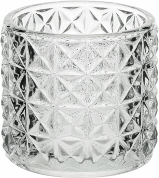 Vintage pattern wax container
