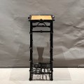 Supporto per piante in rattan alto in bambù Qiong stile Ming