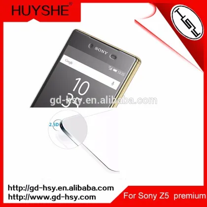 2016 Hot Product for Sony Phone Protector 0.3mm Screen Film Tempered Glass with Packaging for Sony Xperia Z5 Compact