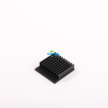 Small metallic alu heatsinks