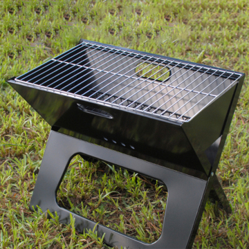 Grille de fumeurs de barbecue en acier inoxydable à forme en acier inoxydable direct d'usine pour camping
