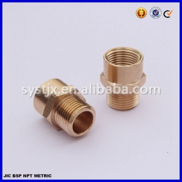 unstandard thread male and female copper brass bush