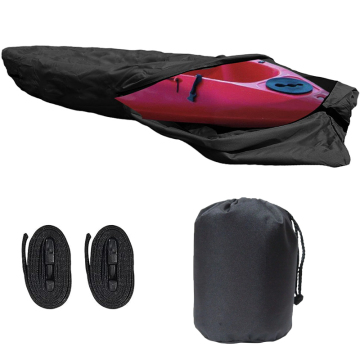 Logo Tugas Berat Tugas 300D Kayak Cane Cover - Debu, kalis air, penutup bot tahan UV (OEM &amp; ODM)
