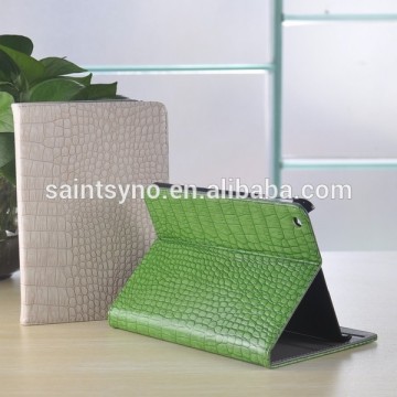 13005 Alligator imitation PU leather case for mini ipad