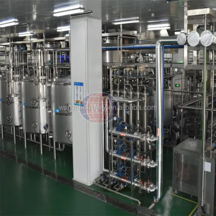 High Efficiency Pasteurized Raw Milk Dairy Processing Line