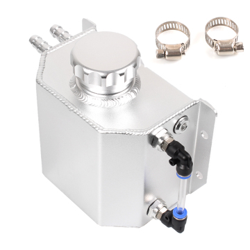 Universeller Aluminiumöl -Fang mit Abflussstopp und Verschnaufpause - 1l Tank