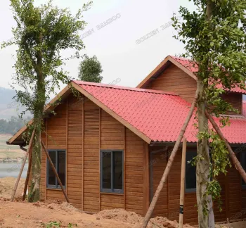 solid carbonized bamboo decking