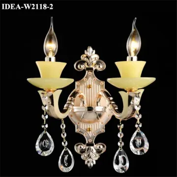 bedside wall lamp crystal sconce chandelier