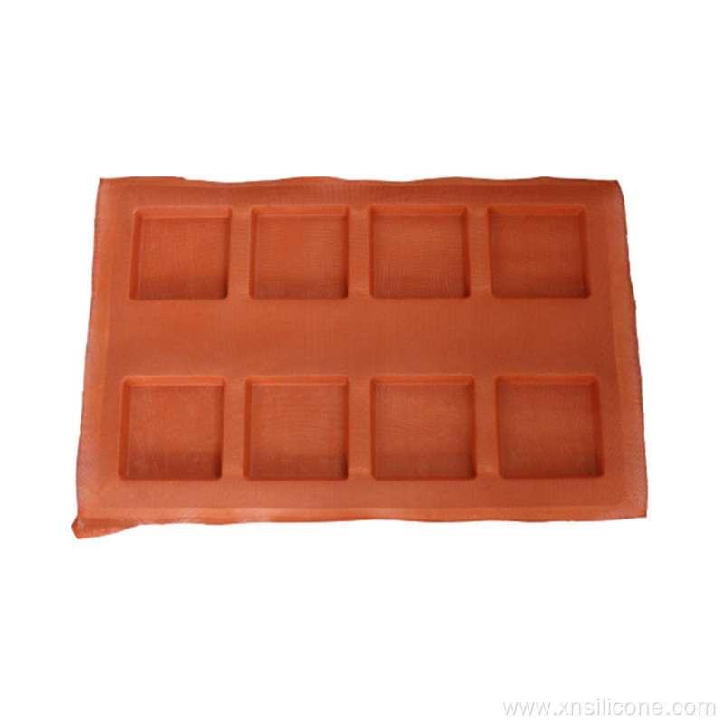 Rectangular Nonstick Square Shape Baking Silicone Mold