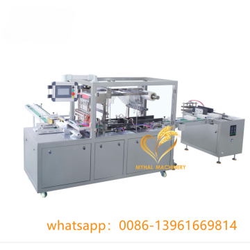 Kotak Pembungkusan Bar Pleat Soap Cellophane Wrapping Machine