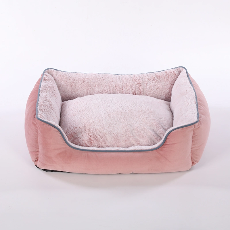 Lisi Velvet Material Hot Sale Trendy Soft Pet Dog Bed