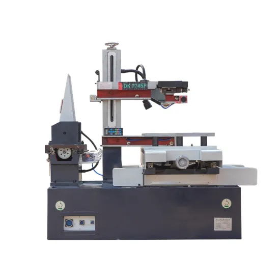 High Efficiency Wire-Cut EDM Machine DK7745F with 6Angle/80mm Cutting Taper