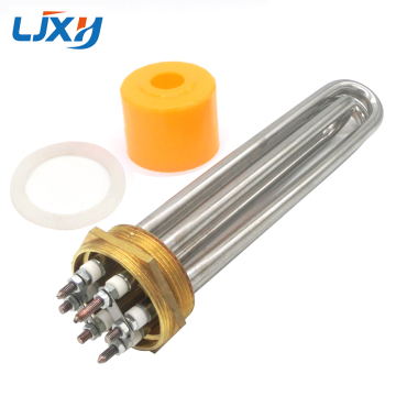 201SS 220V/380V Tubular Electric Heater Element with Thermostat for Solar Water Tanks (DN50, 58mm/2inch, Copper Thread)