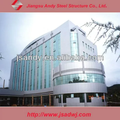 Aluminium Curtain Wall With Sealed Glass