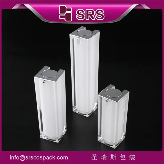 30ml 50ml Cosmetic Cream Bottle,cosmetic bottle ,Square bottle for lotion