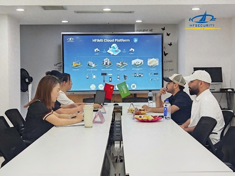 Saudi Clients Visit HFSecurity Headquarters to Experience Biometric Solutions and Discuss Middle East Cooperation