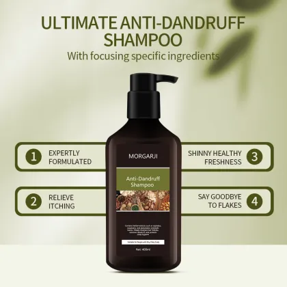 Organic Natural Anti-Dandruff Herbal Shampoo for Men and Women