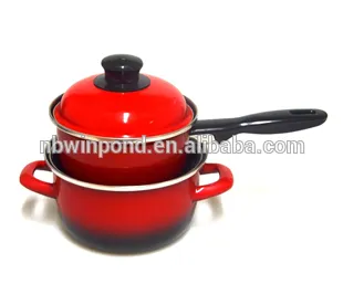 New healthy ceramic milk pot and pan set