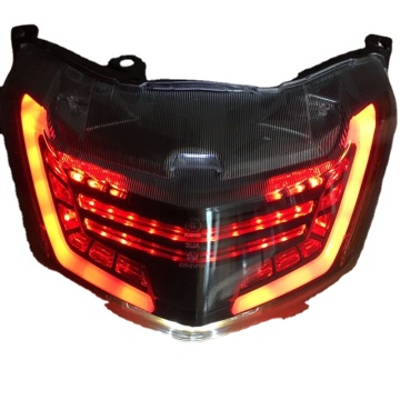 Custom Rear LED Brake Lamp for NMAX155 Motorcycle Tail Lights Modification