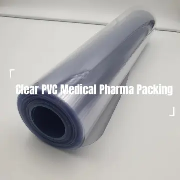 Clear PVC Medical Pharma Packing