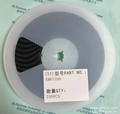 SM6T39A IC TRANSIL 600W 39V UNIDIR SM LF ST MICROELECTRONICS