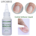 LOVCARRIE 30ML Nail Cuticle Remover Softener Liquid Exfoliator Cuticle Oil Treatment Manicure Soften Dead Skin for Nails Care