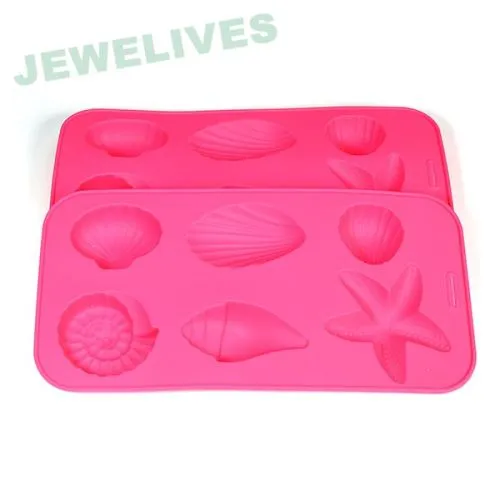 Silicone Ice Tray Mold In Ocean Style 