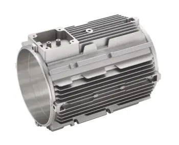 Aluminum gravity casting electrical motor shell