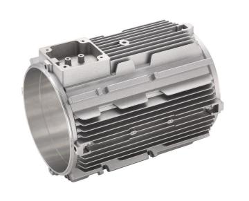 Aluminum casting motor shell