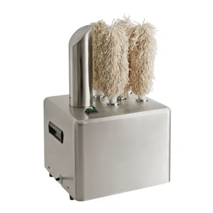 Wholesale Electric Winery Red Wine Glass Polishing Cleaning Machine
