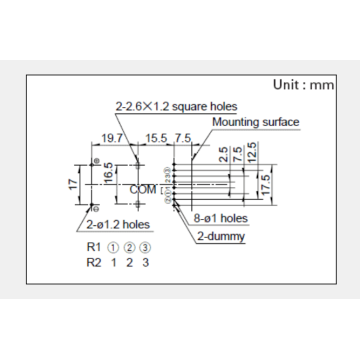 RK168 Series Rotating potentiometer