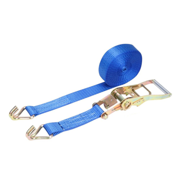 2 Inch Heavy Duty 20ft Ratchet Straps with Double J Hooks - 8000 LBS Cargo Tie Down Straps